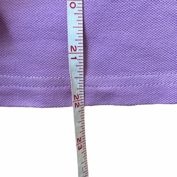 Croco ladies Women Purple Polo Shirt, size 42 - Picture 6 of 7